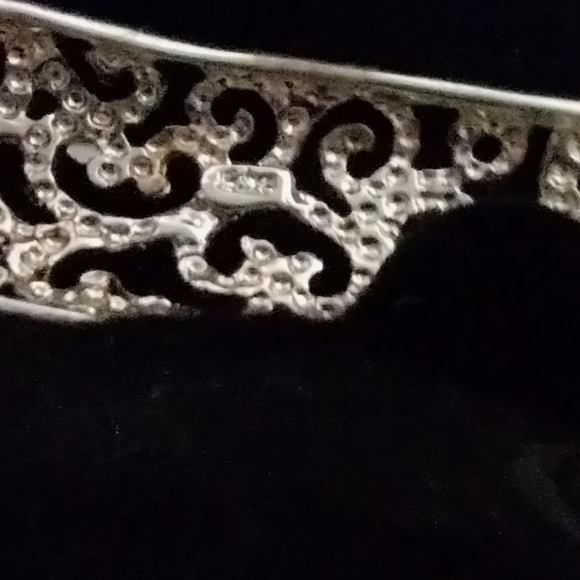 New In Box Sterling Silver Filigree Cuff Bracelet - Picture 13 of 13